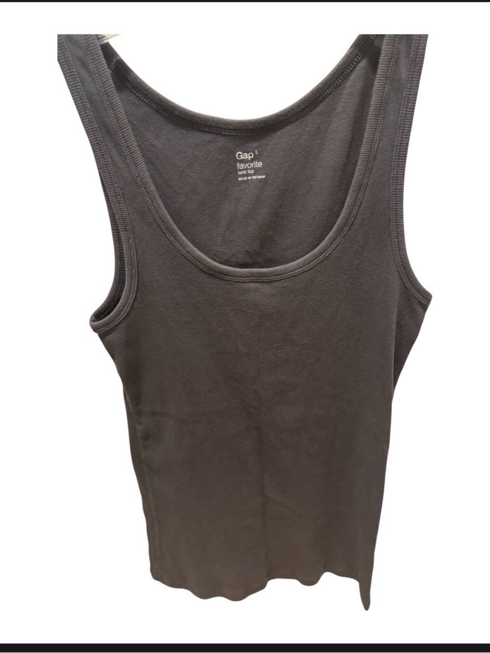 GAP Black Women's Scoop Neck Tank